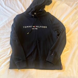 Tommy Hilfiger Women Navy Blue Hoodie